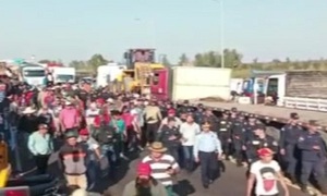 Disturbios, heridos y detenciones en protestas - SNT