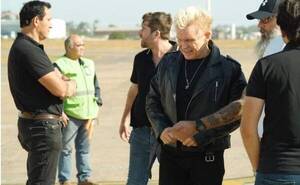 Crónica / Llegó por primera vez el cantante Billy Idol