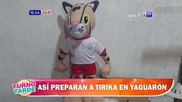 Empresa de Yaguarón fabricará los peluches de Tirika