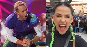 Crónica / [VIDEO] Cantante de Coldplay fichó en seco a Malala Olitte