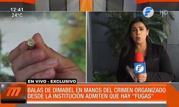 #Exclusivo - Balas de Dimabel en manos del crimen organizado | Telefuturo