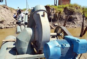 Pobladores de Yuty aseguran que arroceros no respetan cese de bombeo del agua del Tebicuary. - Nacionales - ABC Color