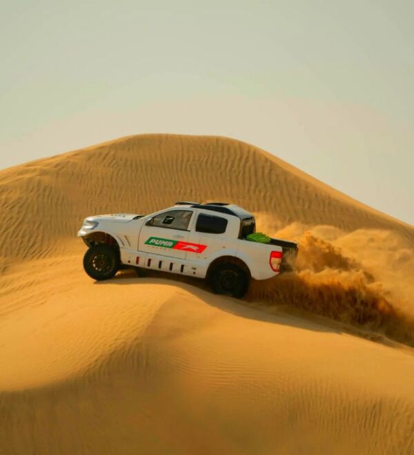 Andrea Lafarja se prepara en Perú para el Dakar 2023 - ABC Motor 360 - ABC Color