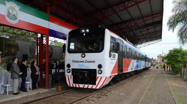 Viaje en tren Encarnación-Posadas, frenado por conflicto de pasajes