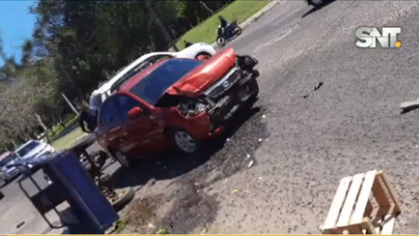 Accidente en Ayolas: Tres niños en grave estado - SNT