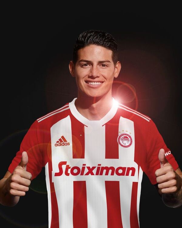 James Rodríguez retorna al fútbol europeo y ficha por Olympiacos - Fútbol Internacional - ABC Color