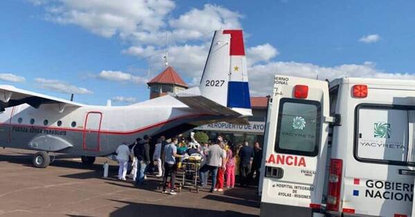 La Nación / Trajeron a la capital a niños accidentados