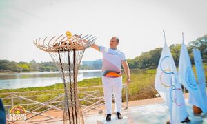 Ciudad del Este dio paso a la llama olímpica ODESUR en medio de una ruidosa algarabía – Diario TNPRESS