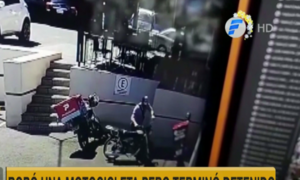 Robó una motocicleta y terminó detenido | Telefuturo