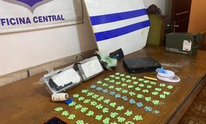 Incautan 793 pastillas de éxtasis tras allanamientos en Asunción