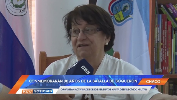 Organizan conmemoración de los 90 años de la Batalla de Boquerón