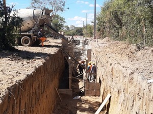 Defensa Costera de Pilar: avanza conexión de canales en la zona de Pa’i Zanja - .::Agencia IP::.