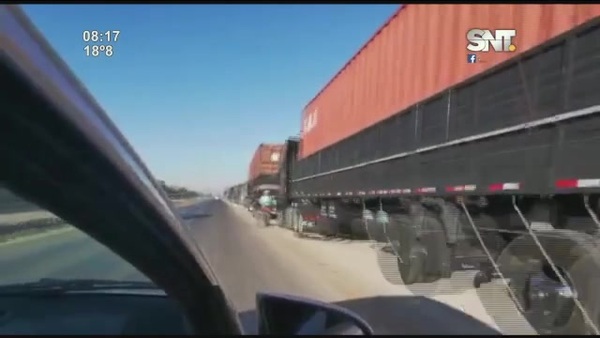 Cierran puente entre Clorinda y Falcón - SNT