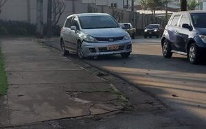 Vehículo está aparentemente abandonado