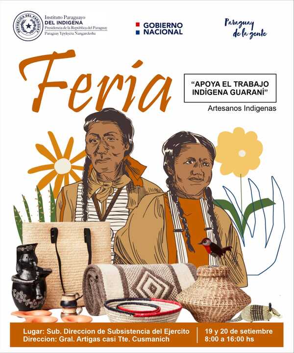 INDI organiza feria de artesanía indígena ancestral - .::Agencia IP::.