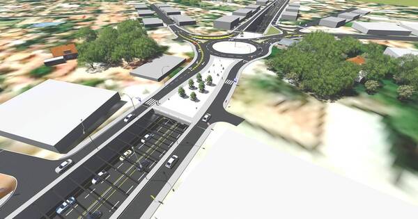 La Nación / Tres Bocas: Circulación se hace por calles colectoras