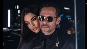 Nadia Ferreira se puso romántica en el cumple de Marc Anthony