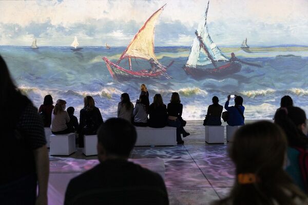 La muestra inmersiva de Van Gogh ya vendió 10mil entradas en preventa