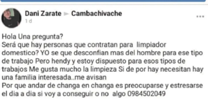 Joven se ofrece como doméstico porque no encuentra laburo - Noticiero Paraguay
