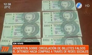 ¡Cuidado! Vuelven a circular billetes falsos | Telefuturo
