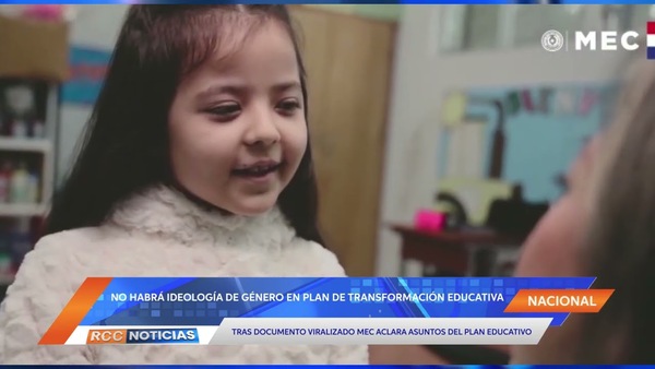 MEC aclara que no habrá Ideología de Género en el Plan de Transformación Educativa
