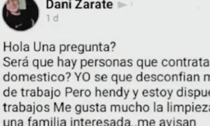 Se ofrece como doméstico por no encontrar trabajo - C9N