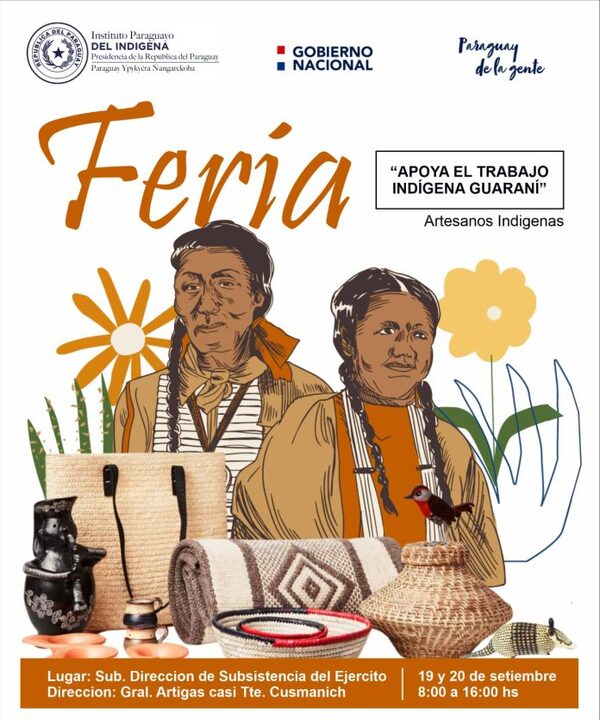 INDI organiza feria de artesanía indígena ancestral