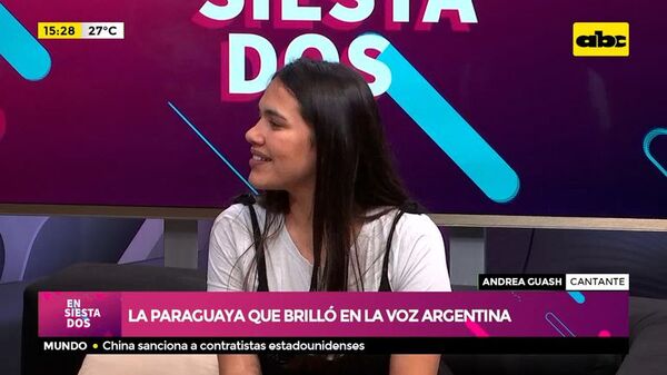 La paraguaya que brilló en “La Voz” Argentina - Ensiestados - ABC Color