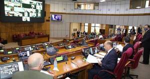 La Nación / Senado sanciona ampliación presupuestaria de G. 16.000 millones para la Senadis