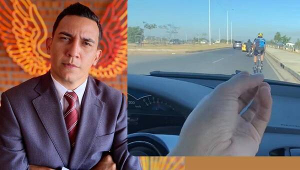 Crónica / [VIDEO] Periodista sugirió a ciclista que ande por la vereda, ¿qué le respondieron?