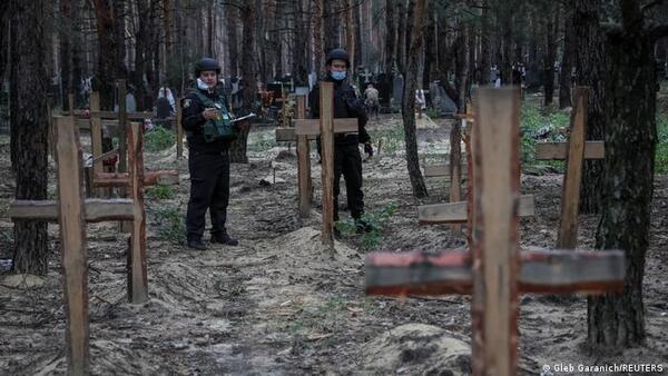 Presidencia de la UE pide tribunal para investigar crímenes de guerra en Ucrania