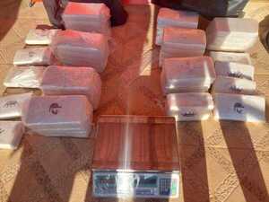 Luque: incautan cocaína de alta pureza y detienen a cinco personas - trece