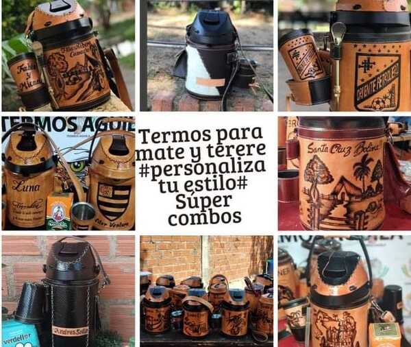 Termos Forrados «Virgen de Caacupé» en Pedro Juan Caballero