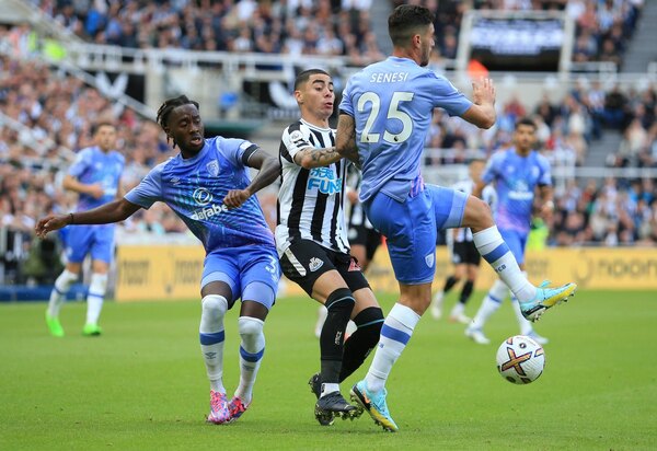 Con Miguel Almirón, Newcastle empata ante el Bournemouth y sigue frenado