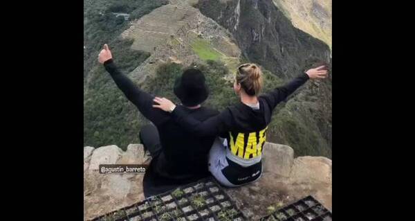 Crónica / [GALERÍA] ¡Chocha! Las románticas vacaciones de Malala Olitte en Perú
