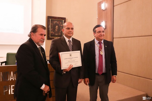 Concepcionero es incorporado como como Académico Correspondiente de la Academia Paraguaya de la Historia.