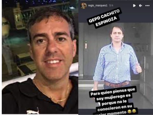 El recuerdo de Regis Marques: “Cachito Espinoza fue el que me presentó las primeras modelos”