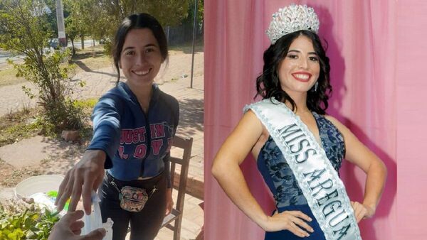 Miss Areguá se convirtió en vendedora de remedios yuyos