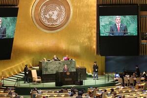 Última participación de Mario Abdo como presidente de Paraguay ante la ONU - El Independiente