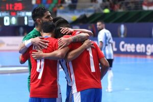 Paraguay derrota a Argentina y conquista el bronce en la Finalissima de Futsal 2022  - Selección Paraguaya - ABC Color