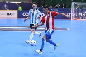 Paraguay es de bronce:La Albirroja venció a Argentina en Futsal y subió al podio - trece