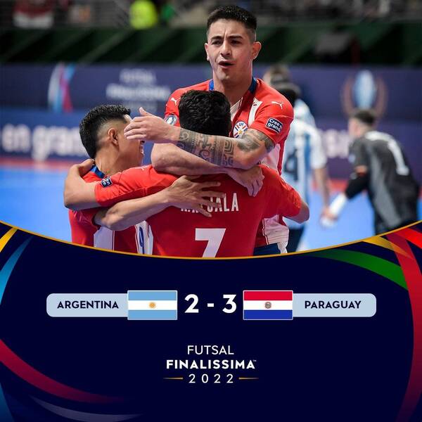 Crónica / [VIDEO] Finalissima 2022: Paraguay le ganó a Argentina y se subió al podio