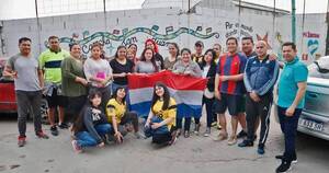 La Nación / En Argentina, paraguayos claman por trabajo y tienen esperanza en Santiago Peña