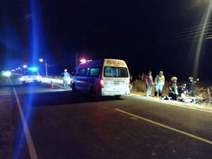 Policía alcoholizado mata a un hombre tras choque de motociclistas - Policiales - ABC Color