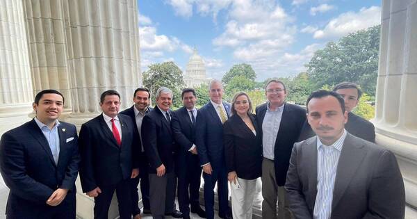 La Nación / Enrique Riera compartió con congresistas de EEUU realidad de Paraguay