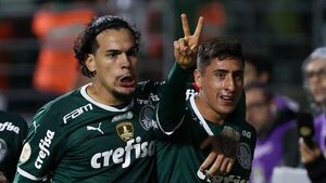 Palmeiras gana  al Santos y se acerca al título del Brasileirão - Fútbol Internacional - ABC Color