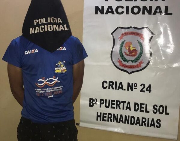 “Bebé Pyguasu” es detenido por varios hurtos registrados en Hernandarias – Diario TNPRESS