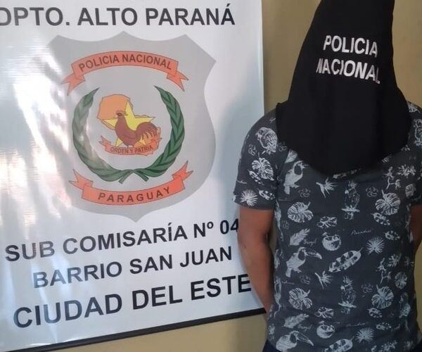 Joven amenaza con estilete a sus hermanos y termina preso – Diario TNPRESS