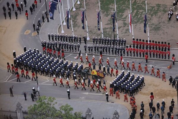 Empieza el funeral de Estado de Isabel II