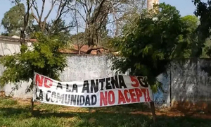 Caaguazú: Vecinos se levantan contra la instalación de antena 5G - OviedoPress